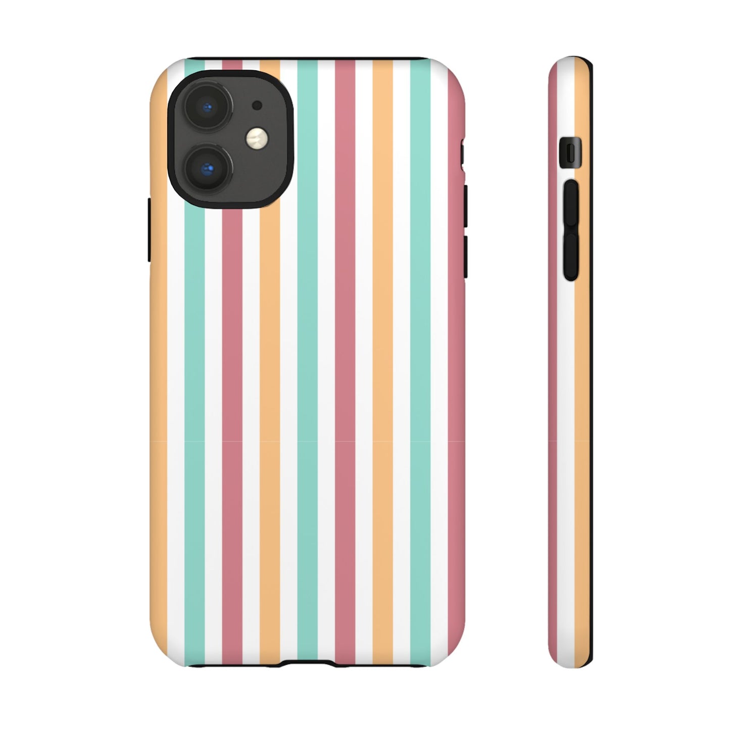 Muted Stripe Tough Phone Case for iPhone