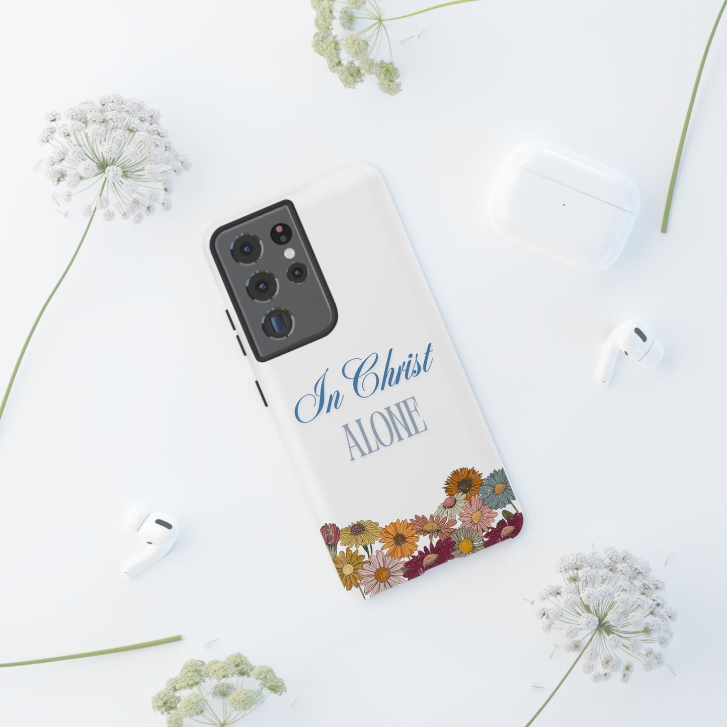 Hippies & Daisies "In Christ Alone" Tough Case for Samsung Smartphones