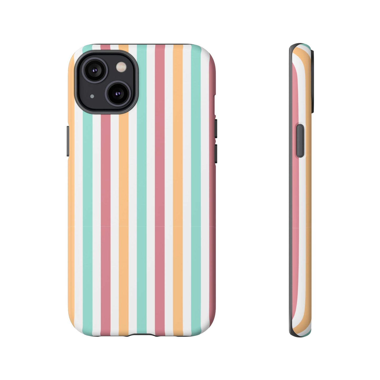 Muted Stripe Tough Phone Case for iPhone
