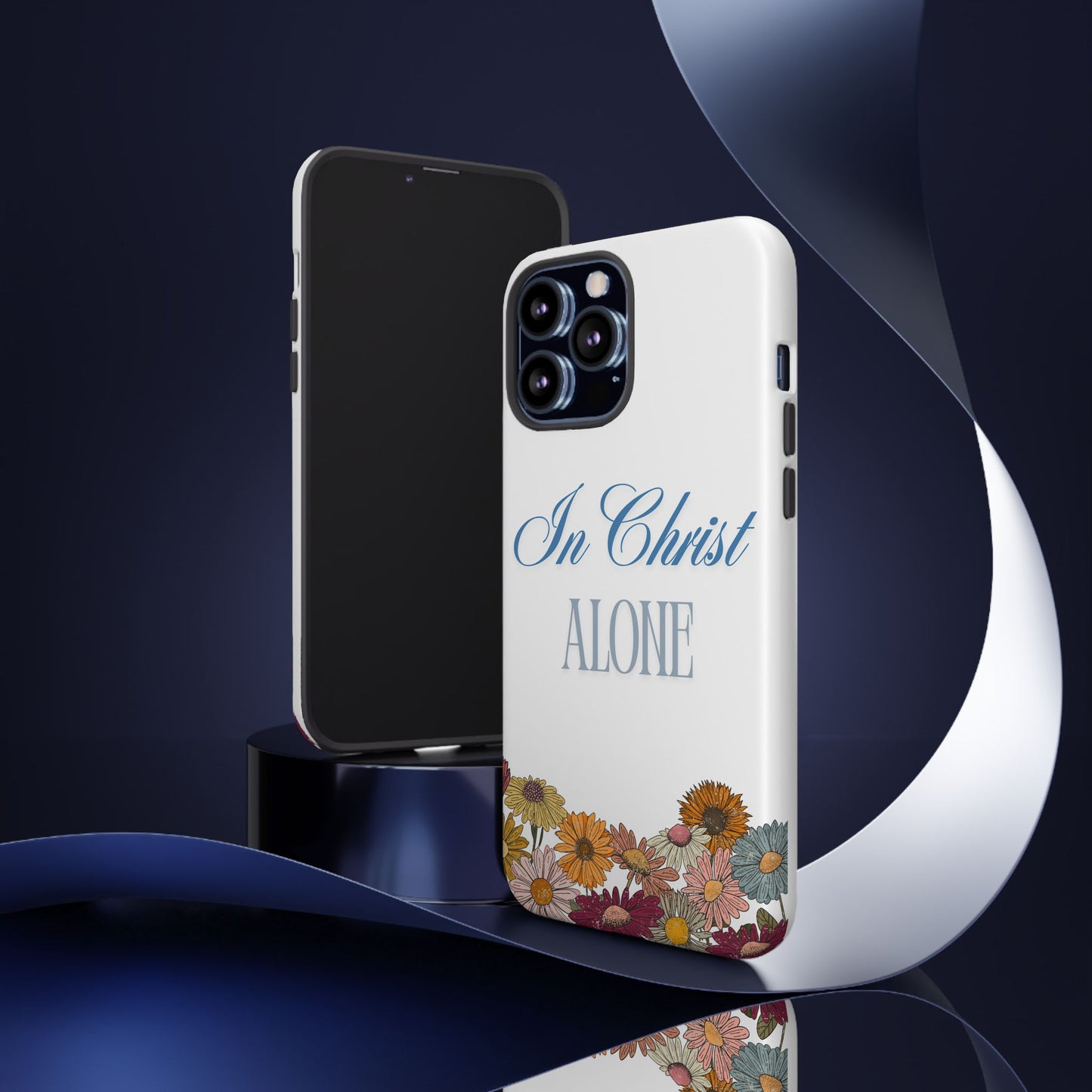 Hippies & Daisies "In Christ Alone" Tough Case for iPhone