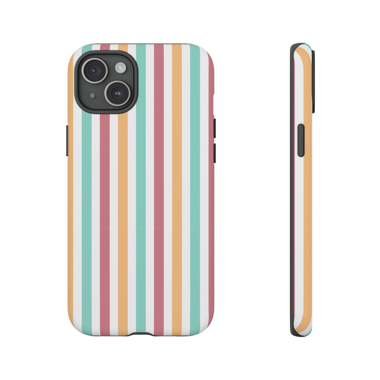 Muted Stripe Tough Phone Case for iPhone