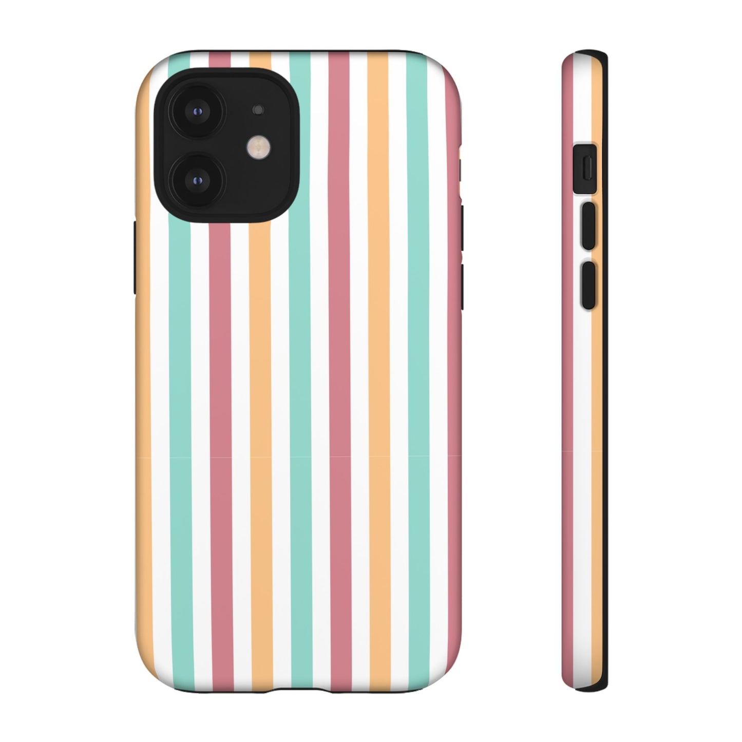 Muted Stripe Tough Phone Case for iPhone