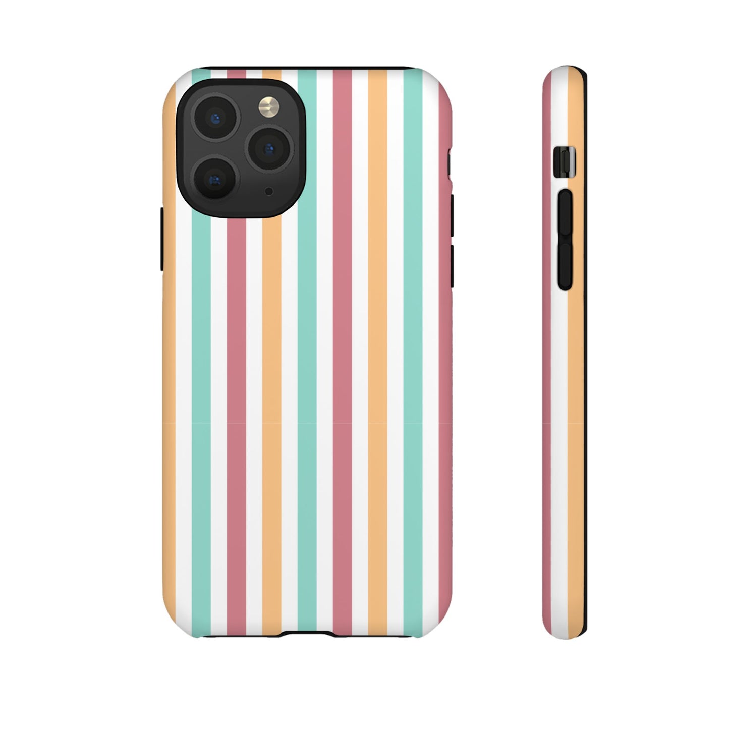 Muted Stripe Tough Phone Case for iPhone
