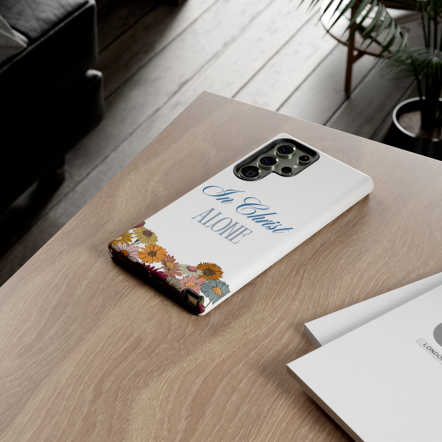 Hippies & Daisies "In Christ Alone" Tough Case for Samsung Smartphones
