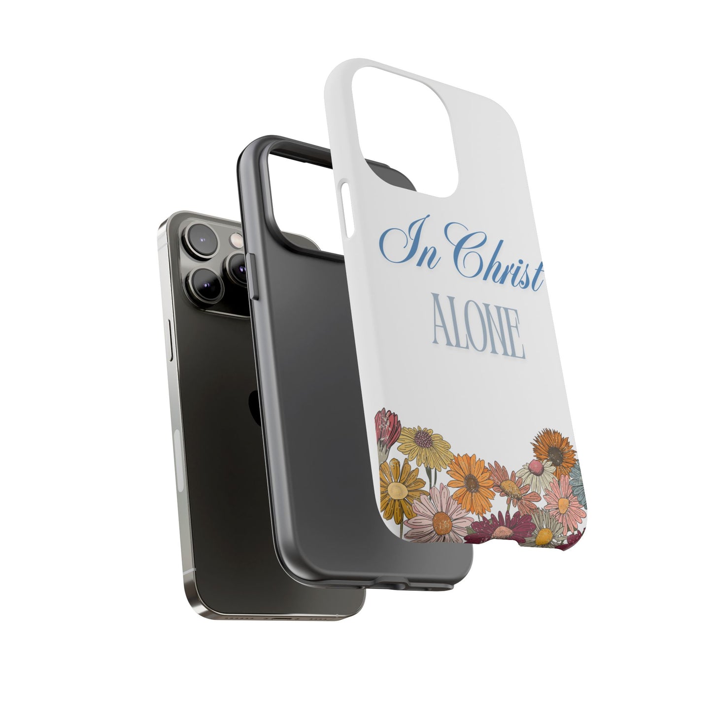 Hippies & Daisies "In Christ Alone" Tough Case for iPhone