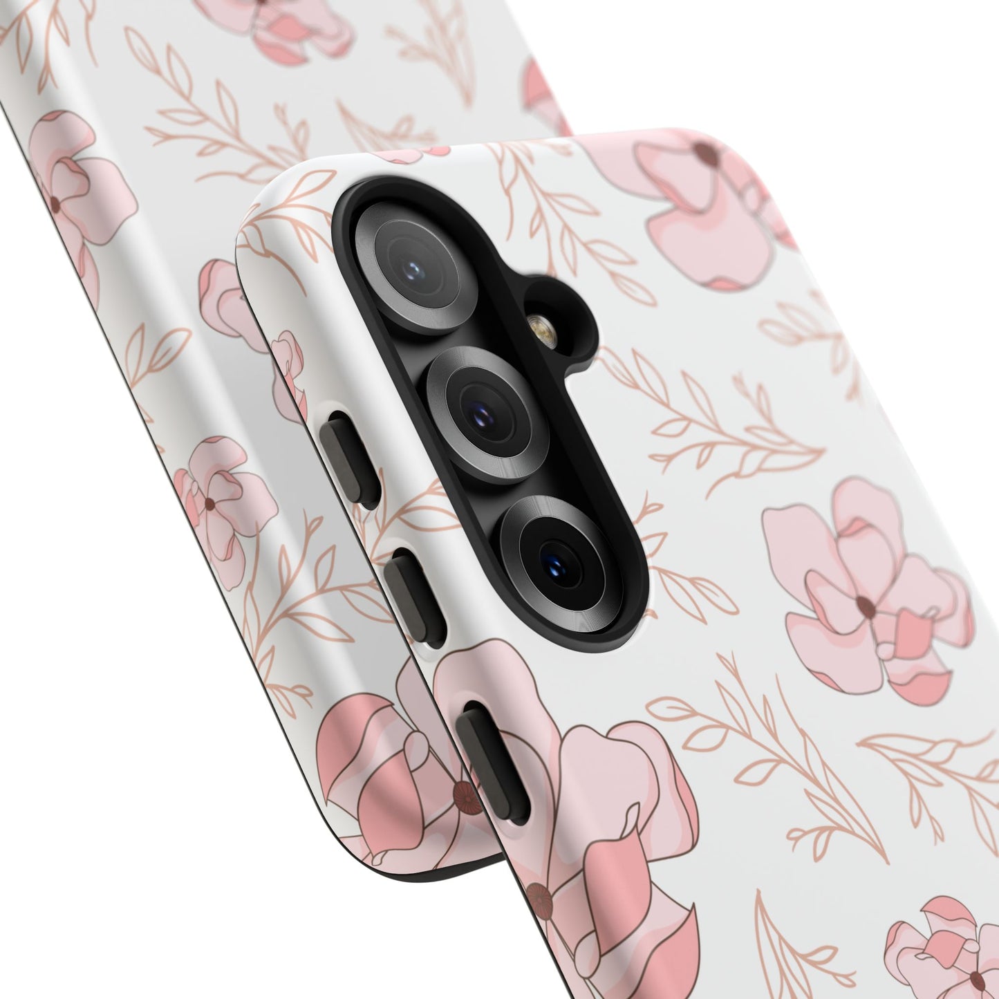 Pink Magnolia Bloom Tough Phone Case for Samsung Smartphone