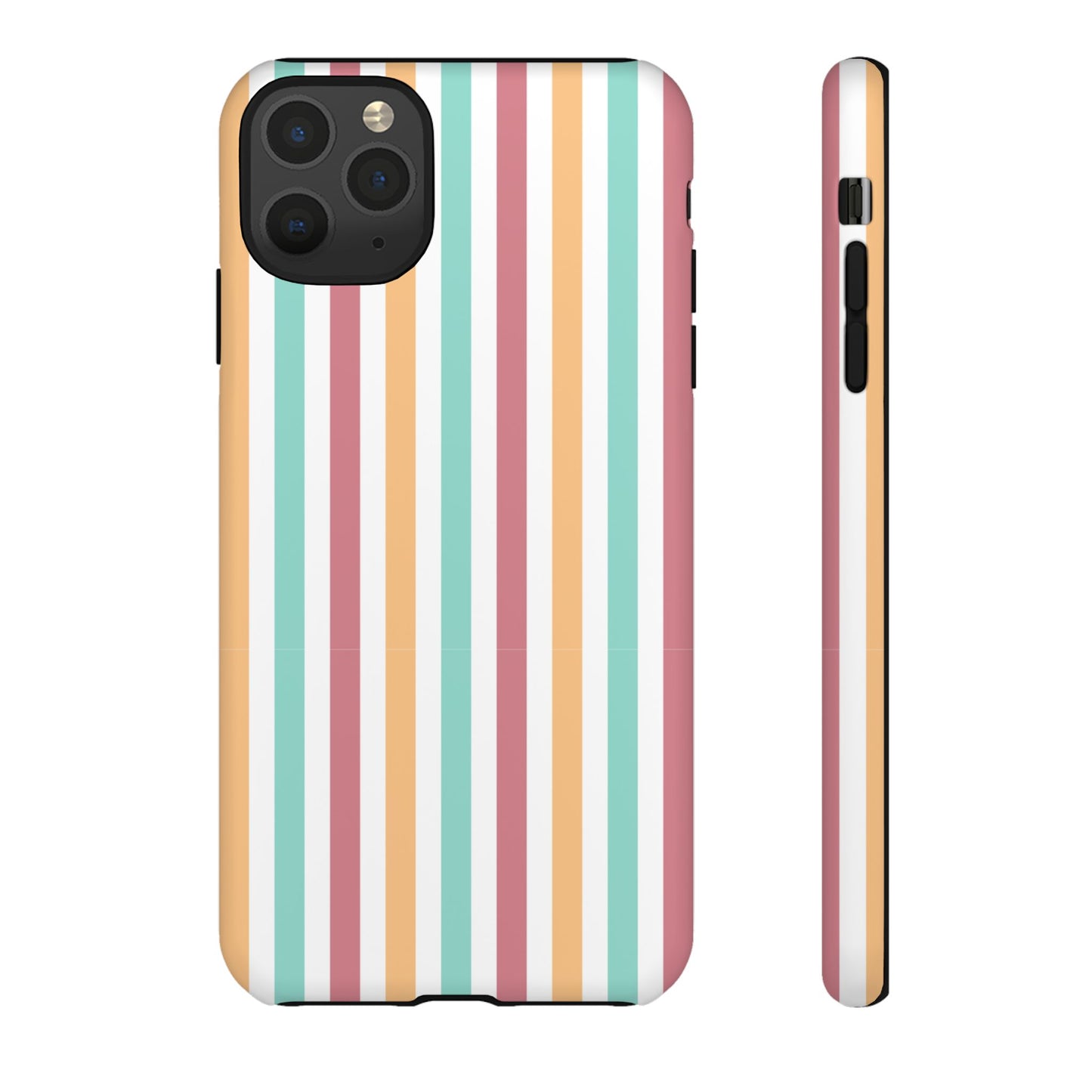 Muted Stripe Tough Phone Case for iPhone