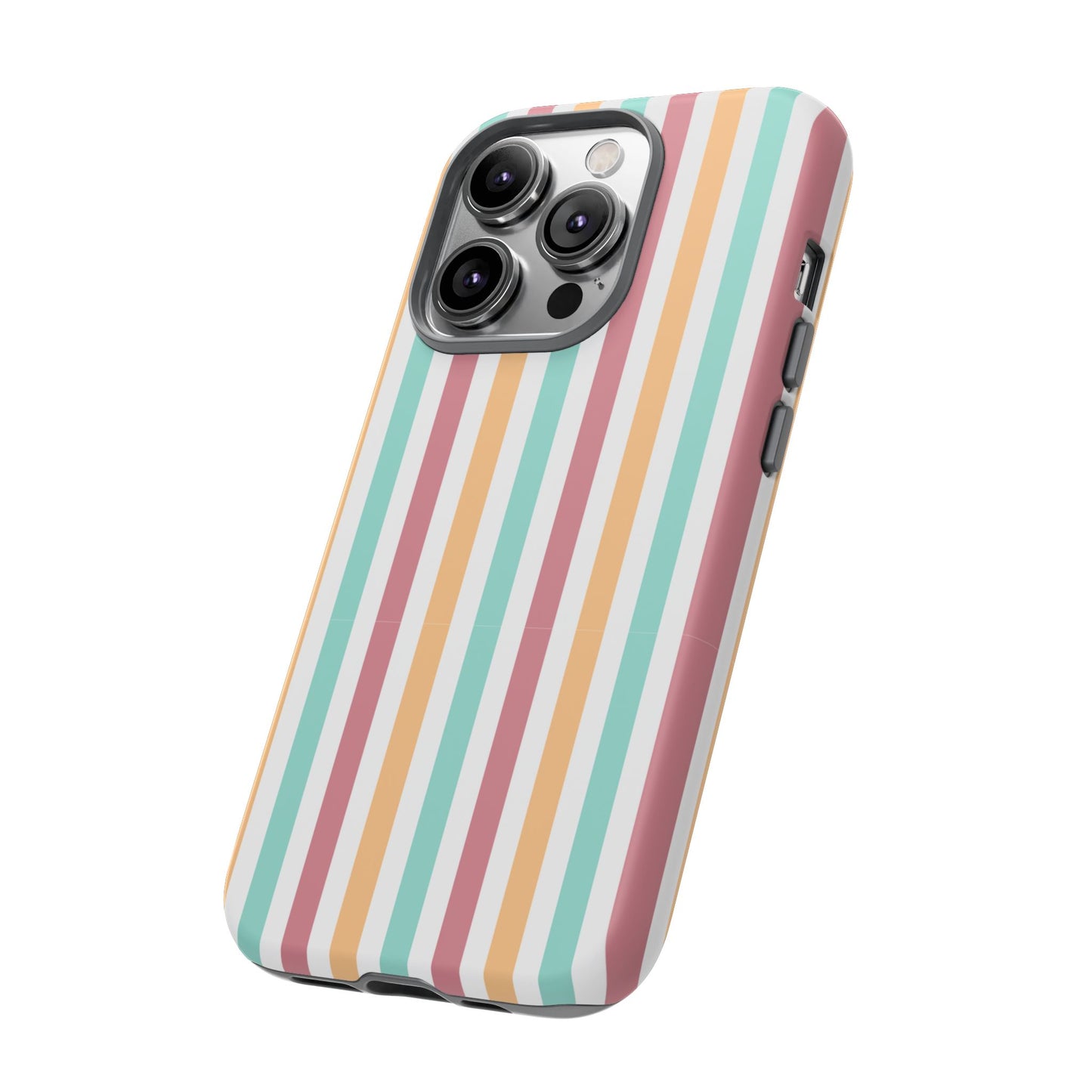 Muted Stripe Tough Phone Case for iPhone