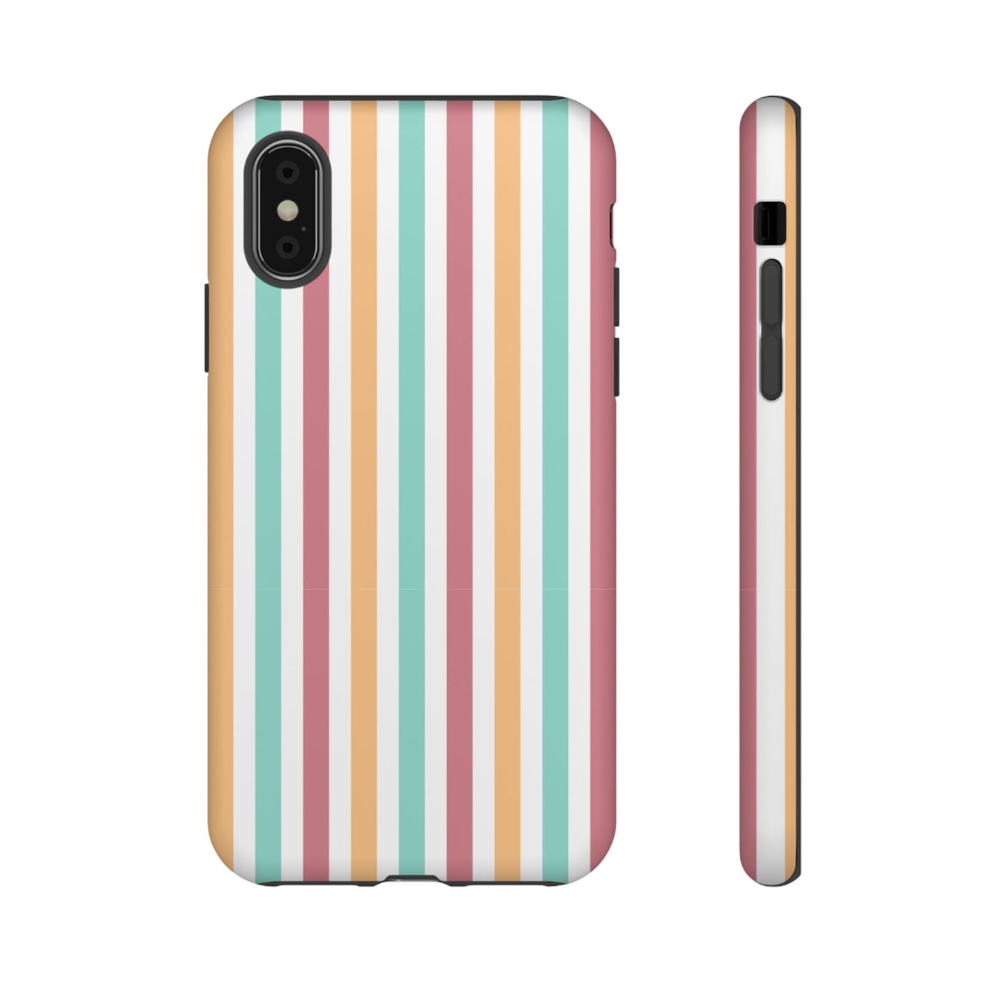 Muted Stripe Tough Phone Case for iPhone
