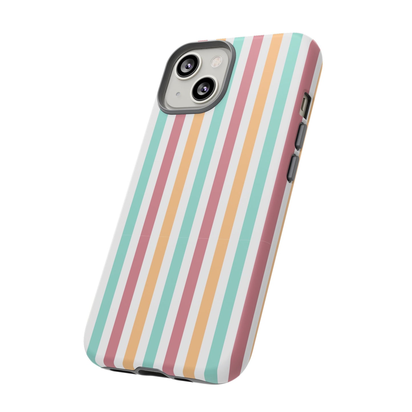 Muted Stripe Tough Phone Case for iPhone