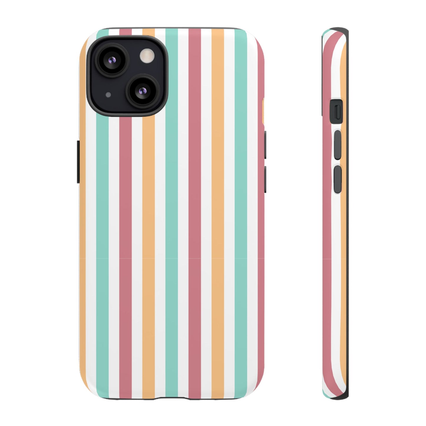 Muted Stripe Tough Phone Case for iPhone