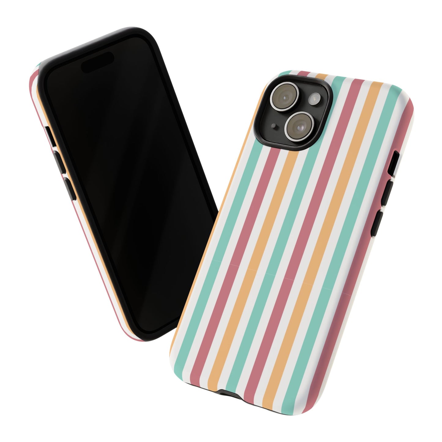 Muted Stripe Tough Phone Case for iPhone