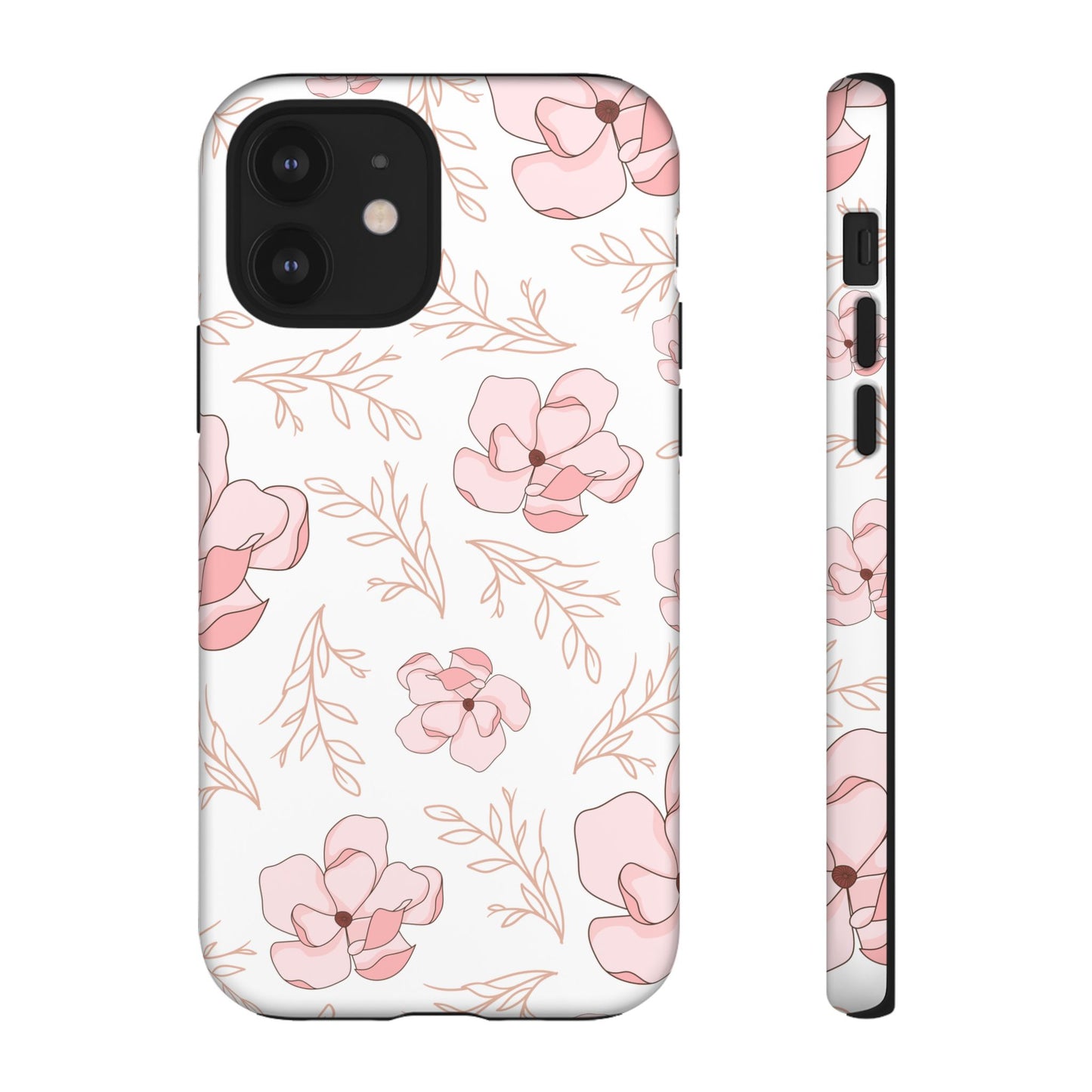 Pink Magnolia Bloom Tough Phone Case for iPhone