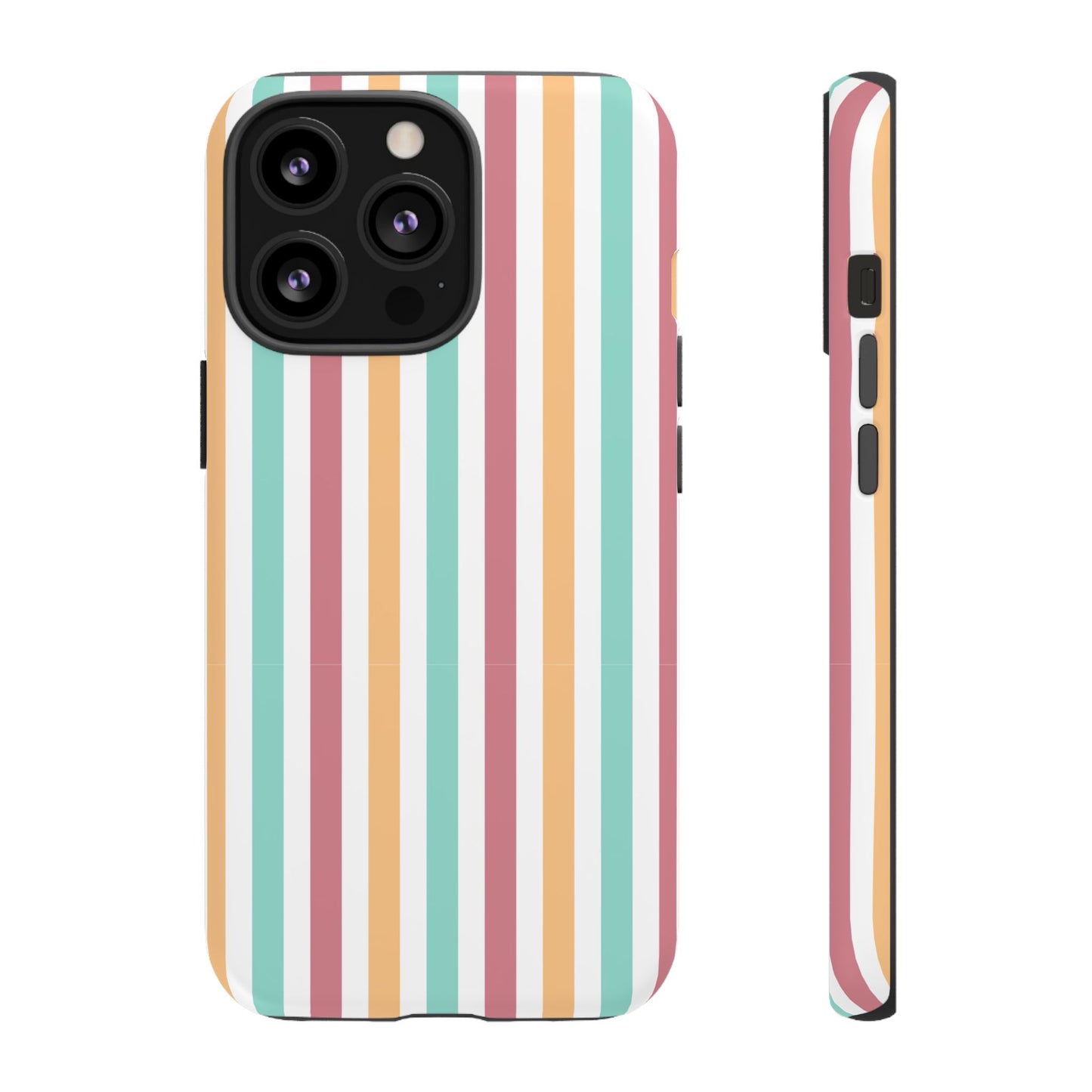 Muted Stripe Tough Phone Case for iPhone