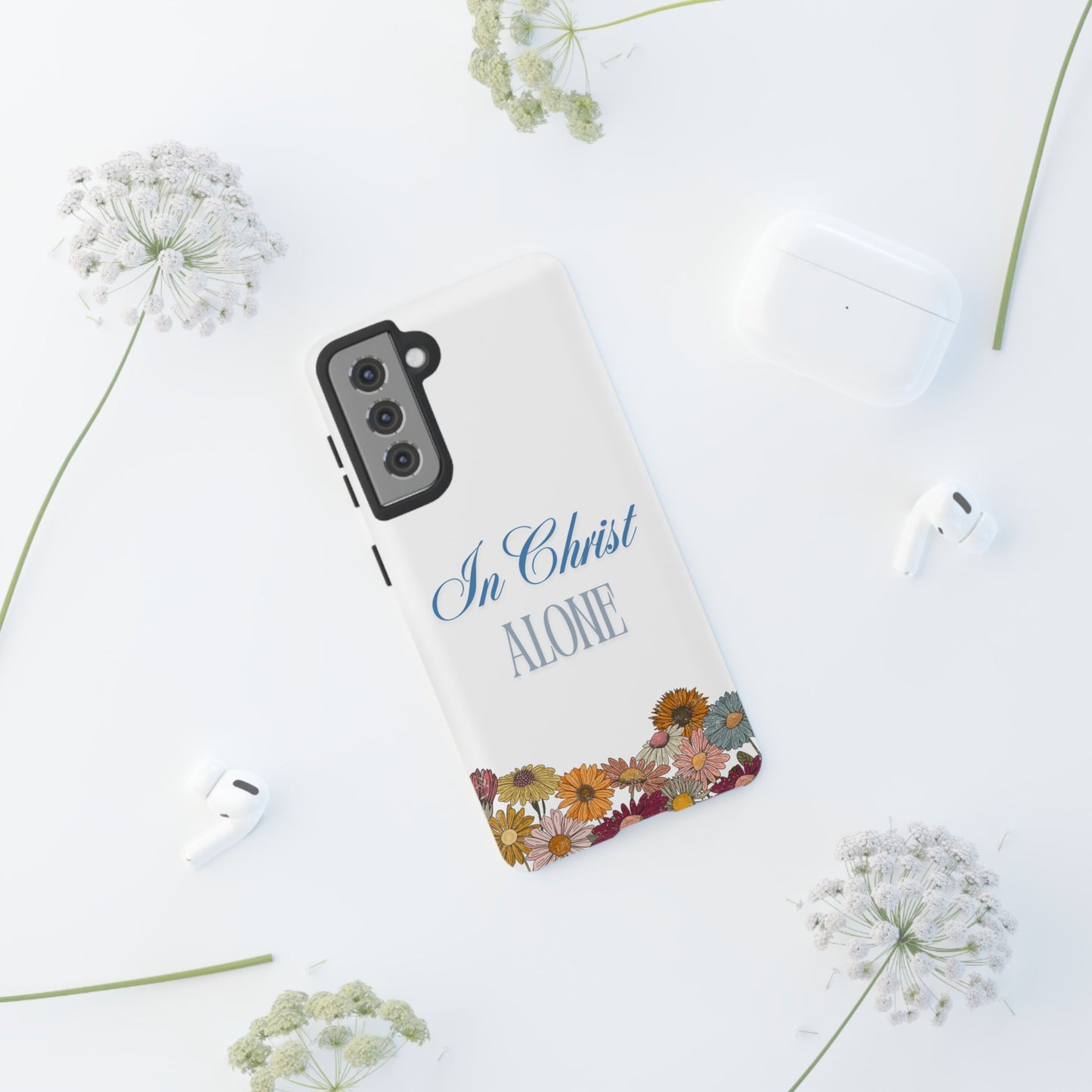 Hippies & Daisies "In Christ Alone" Tough Case for Samsung Smartphones