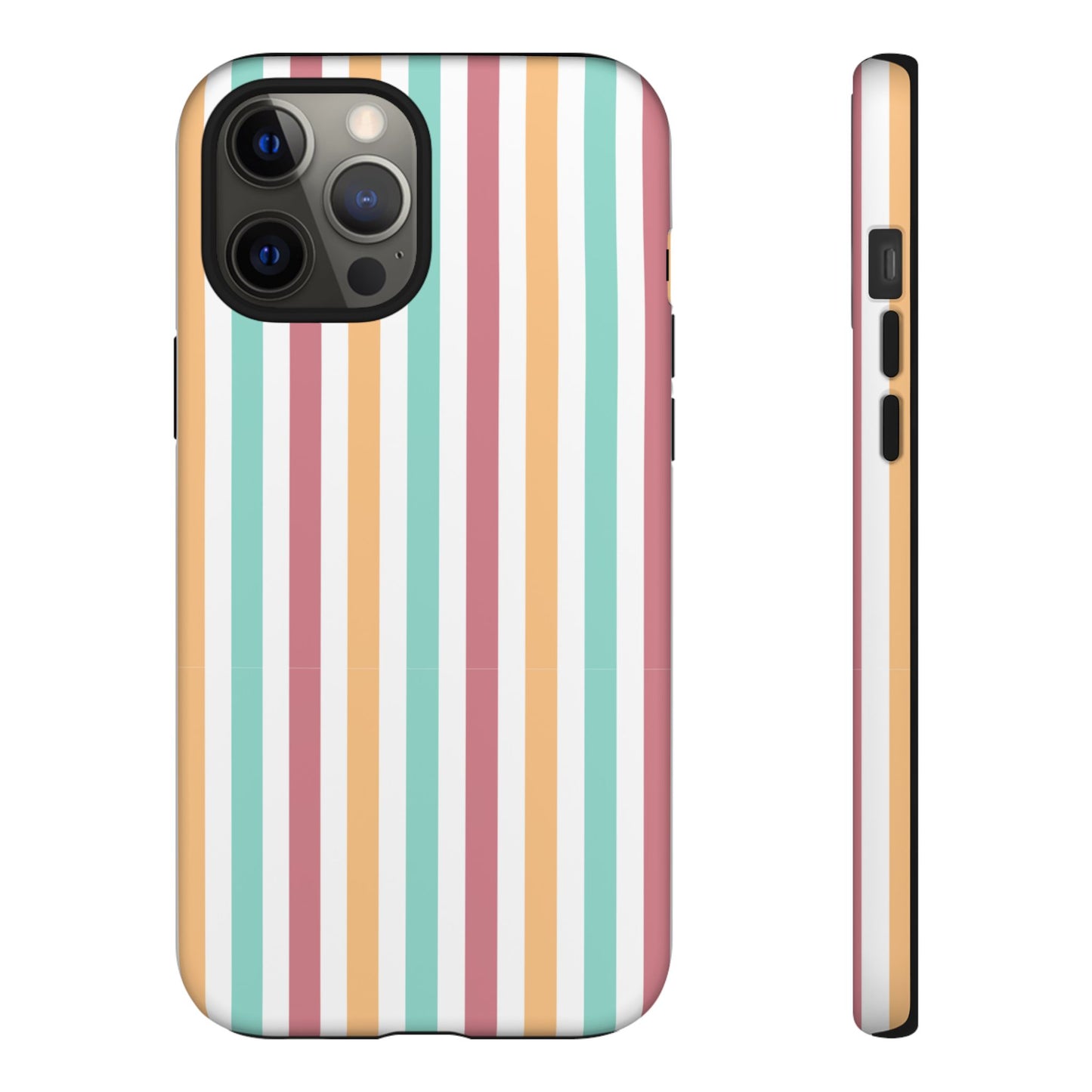 Muted Stripe Tough Phone Case for iPhone