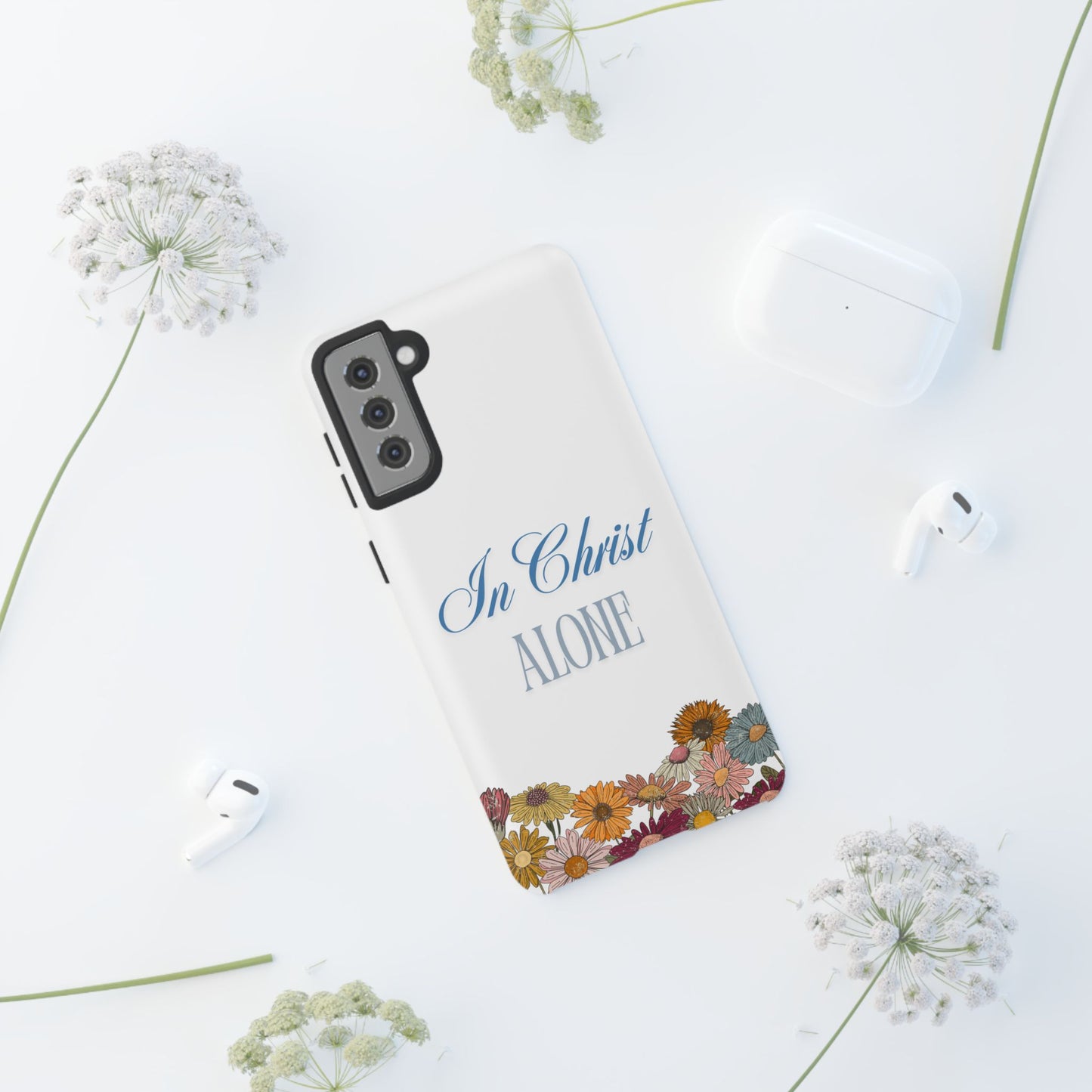 Hippies & Daisies "In Christ Alone" Tough Case for Samsung Smartphones