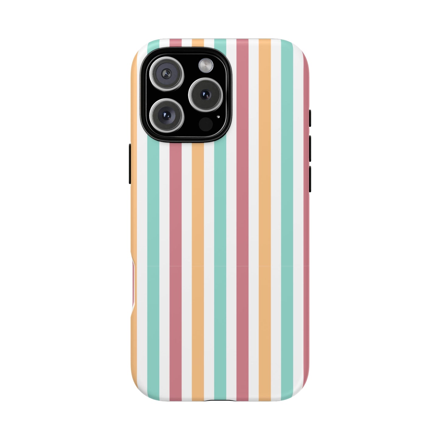 Muted Stripe Tough Phone Case for iPhone