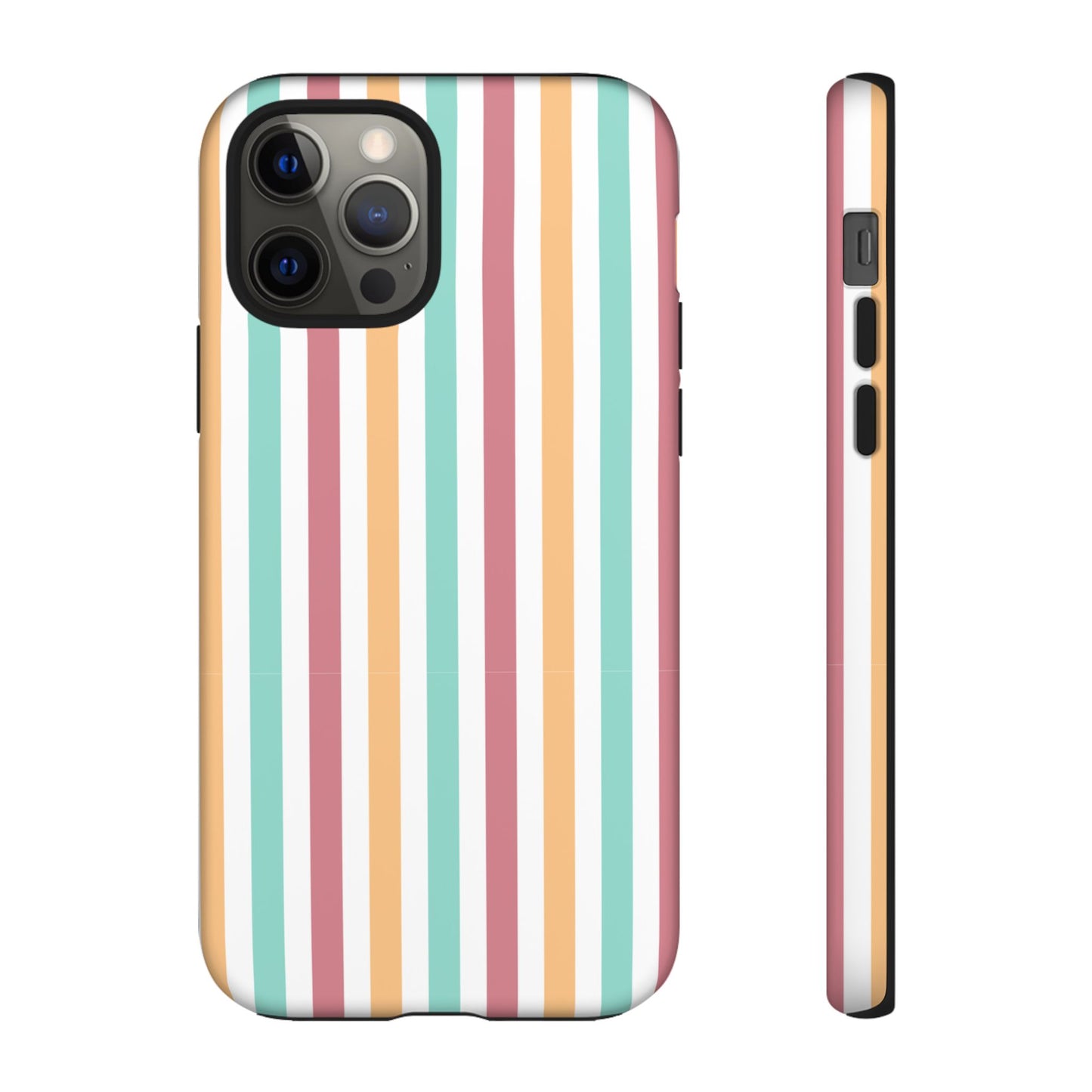 Muted Stripe Tough Phone Case for iPhone