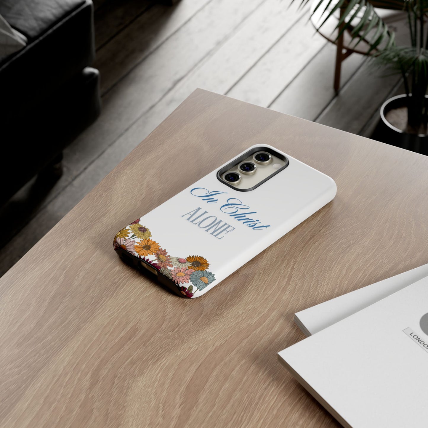 Hippies & Daisies "In Christ Alone" Tough Case for Samsung Smartphones