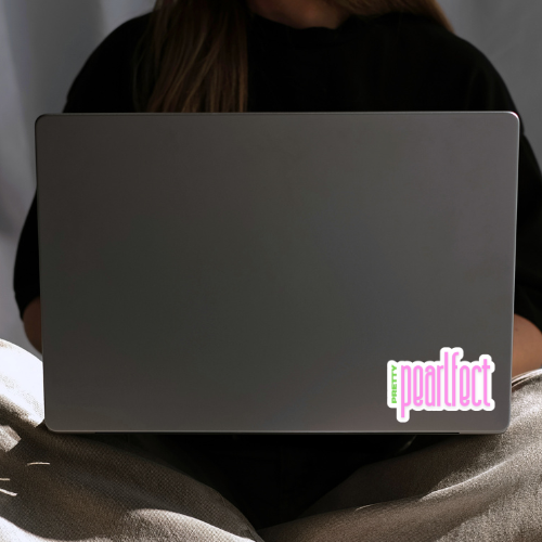 “Pretty Pearlfect” Vinyl Sticker
