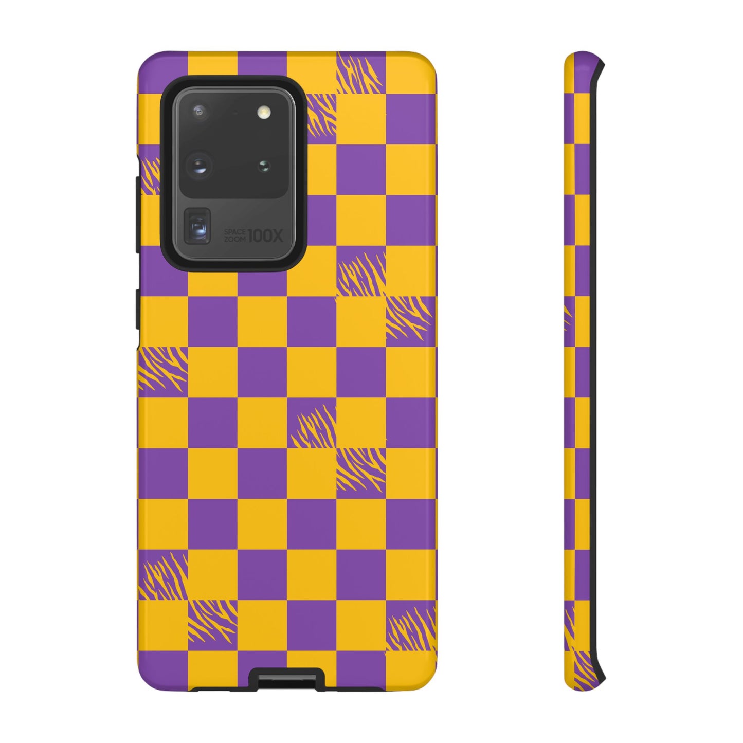 Bold Checkerboard Phone Case - Tough Cases for Samsung Smartphones