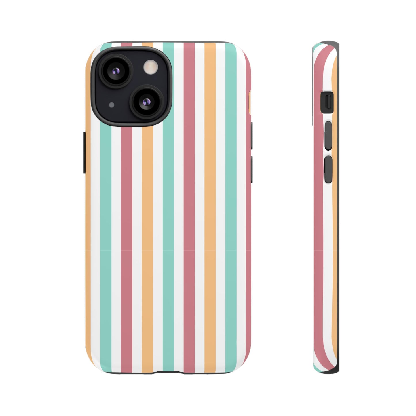 Muted Stripe Tough Phone Case for iPhone
