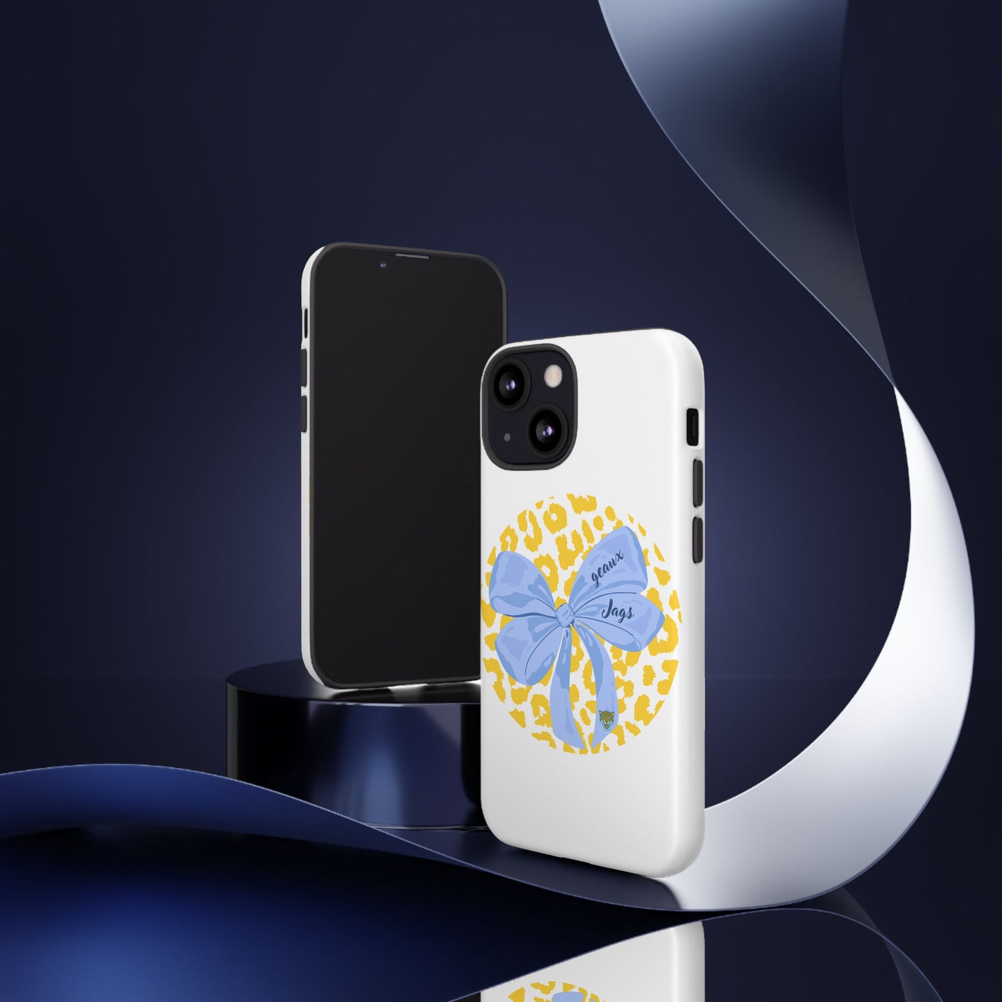 Geaux Jags Coquette Tough Phone Case for iPhone