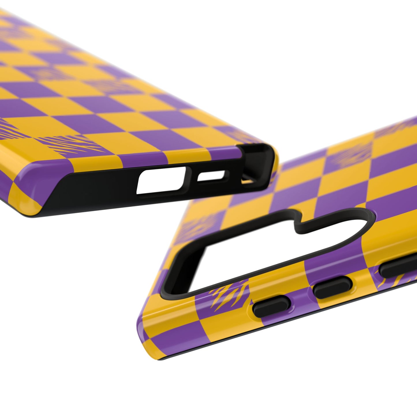 Bold Checkerboard Phone Case - Tough Cases for Samsung Smartphones