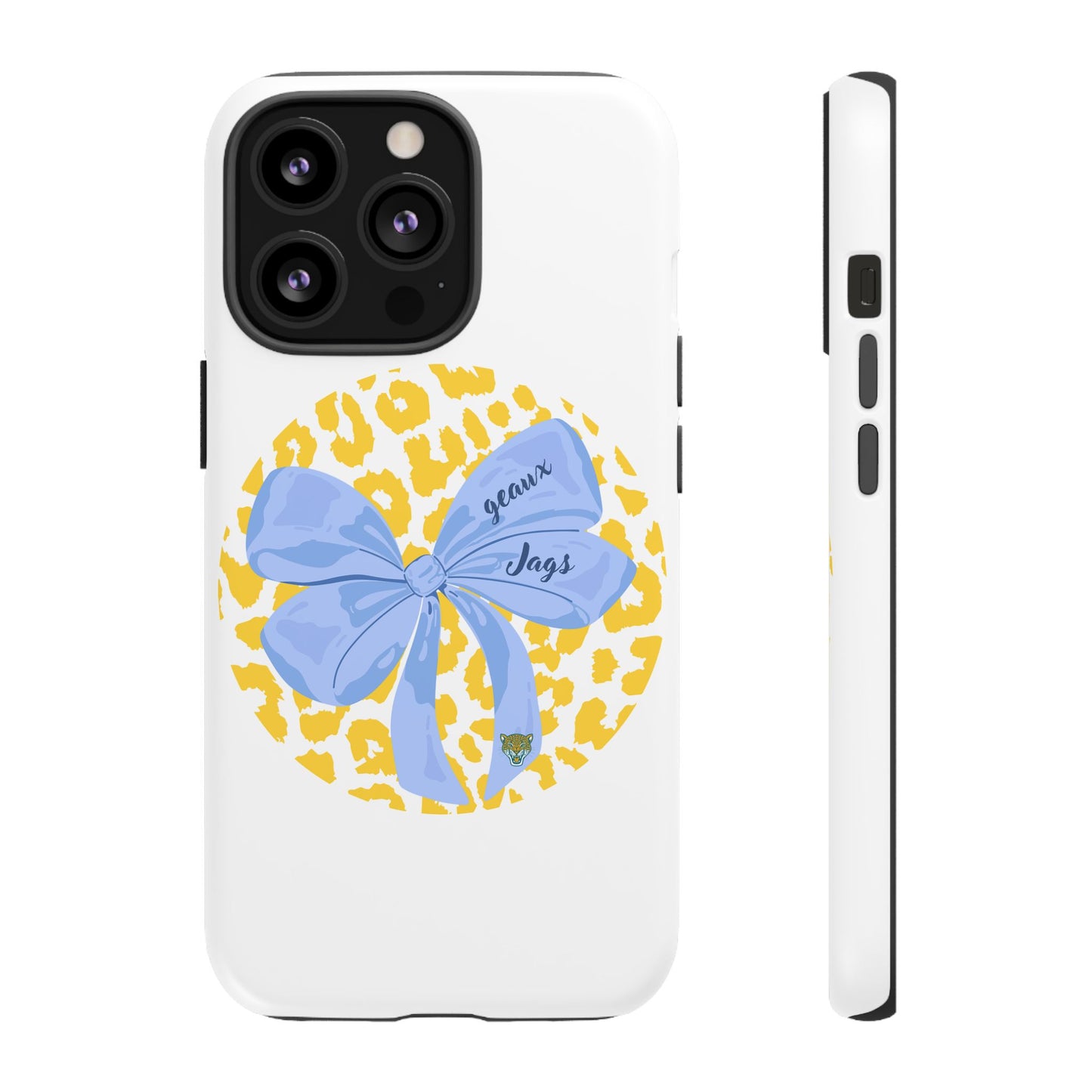 Geaux Jags Coquette Tough Phone Case for iPhone