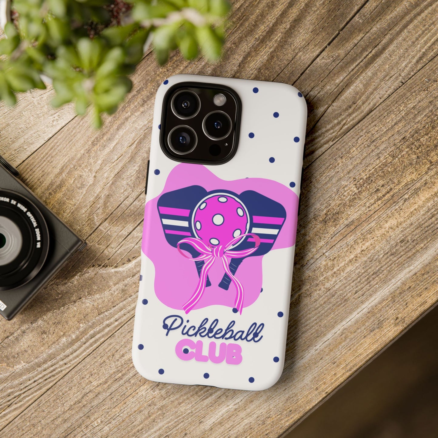 Pickleball Club Tough Phone Case for iPhone