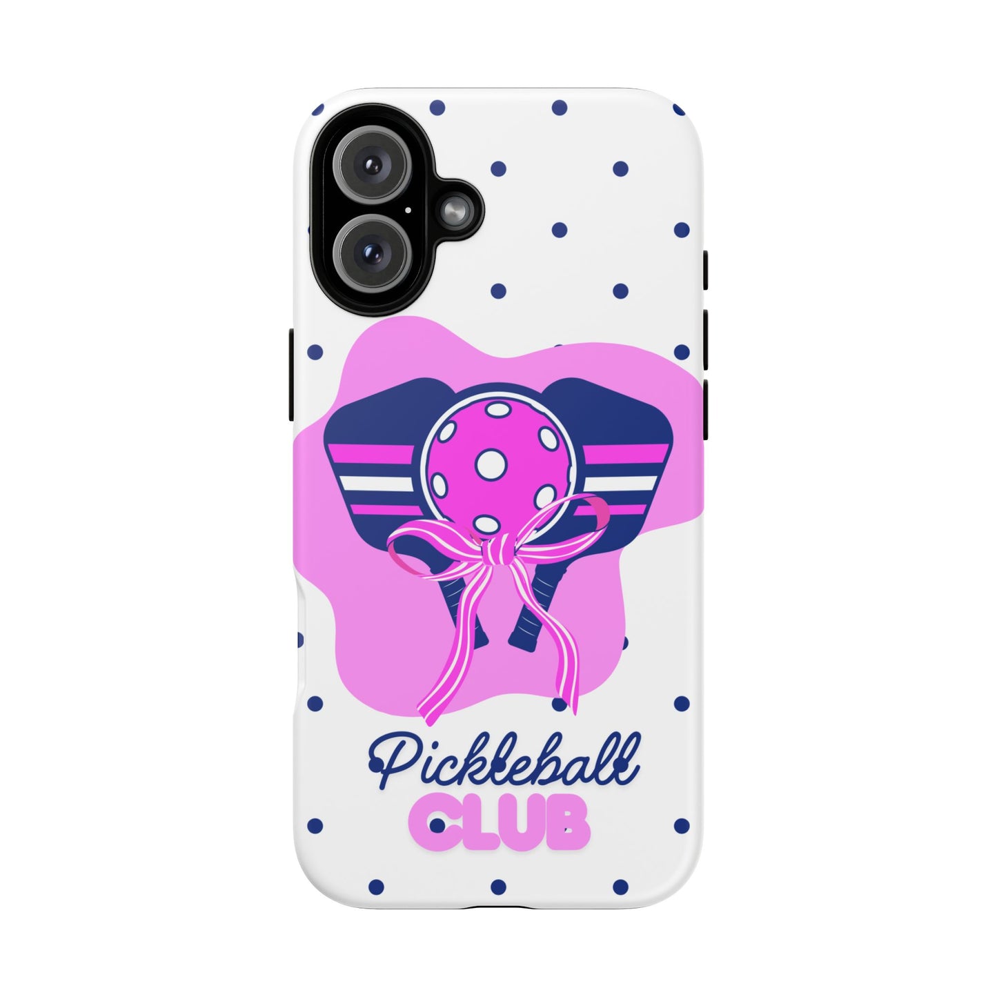 Pickleball Club Tough Phone Case for iPhone