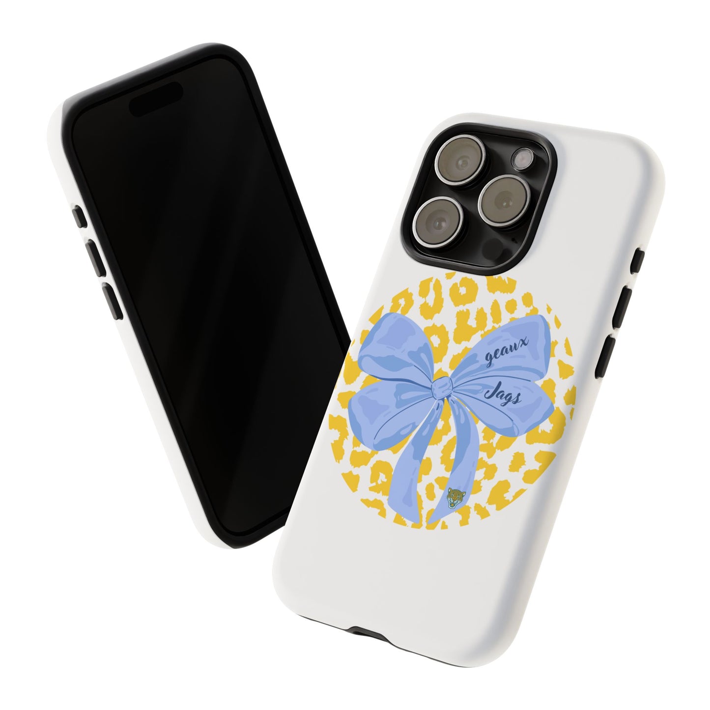Geaux Jags Coquette Tough Phone Case for iPhone