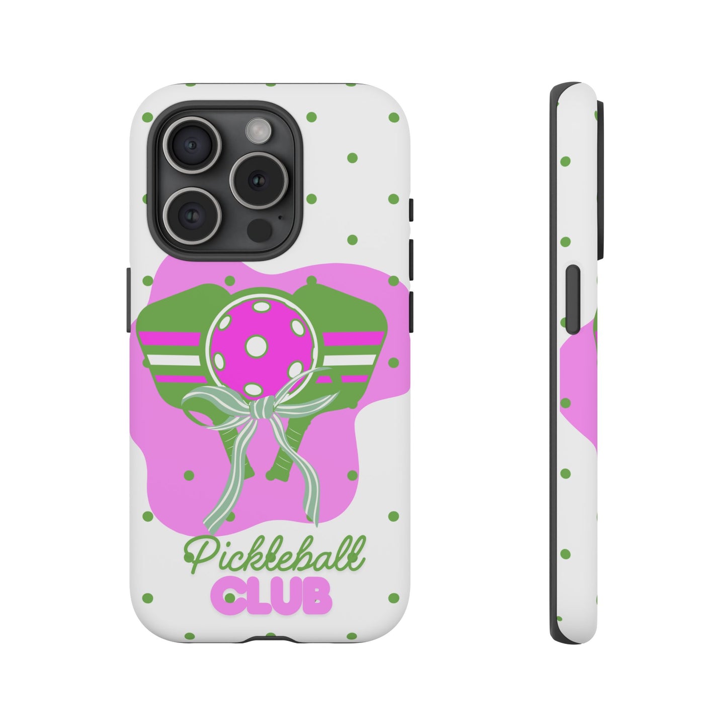Pickleball Club Tough Phone Case for iPhone