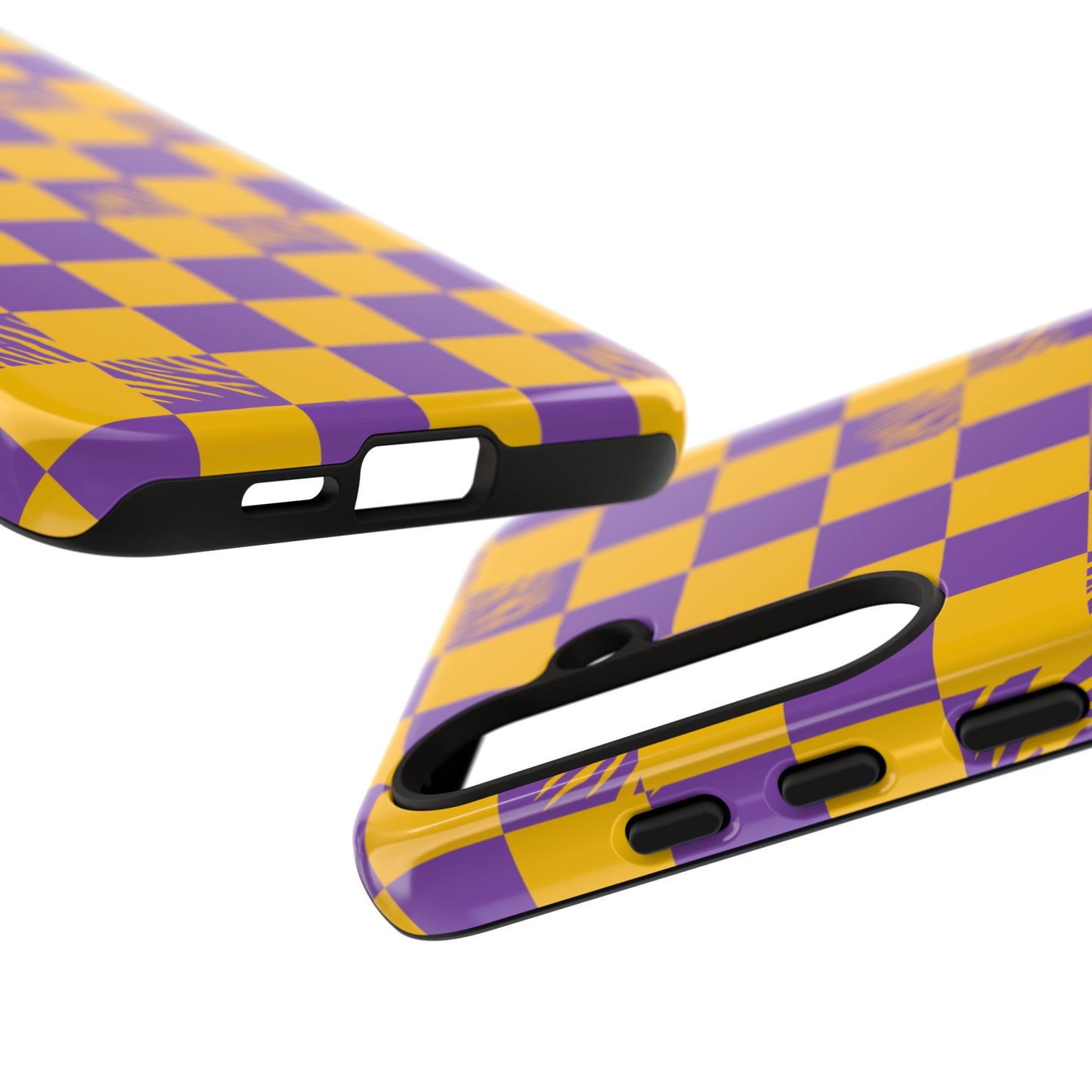 Bold Checkerboard Phone Case - Tough Cases for Samsung Smartphones