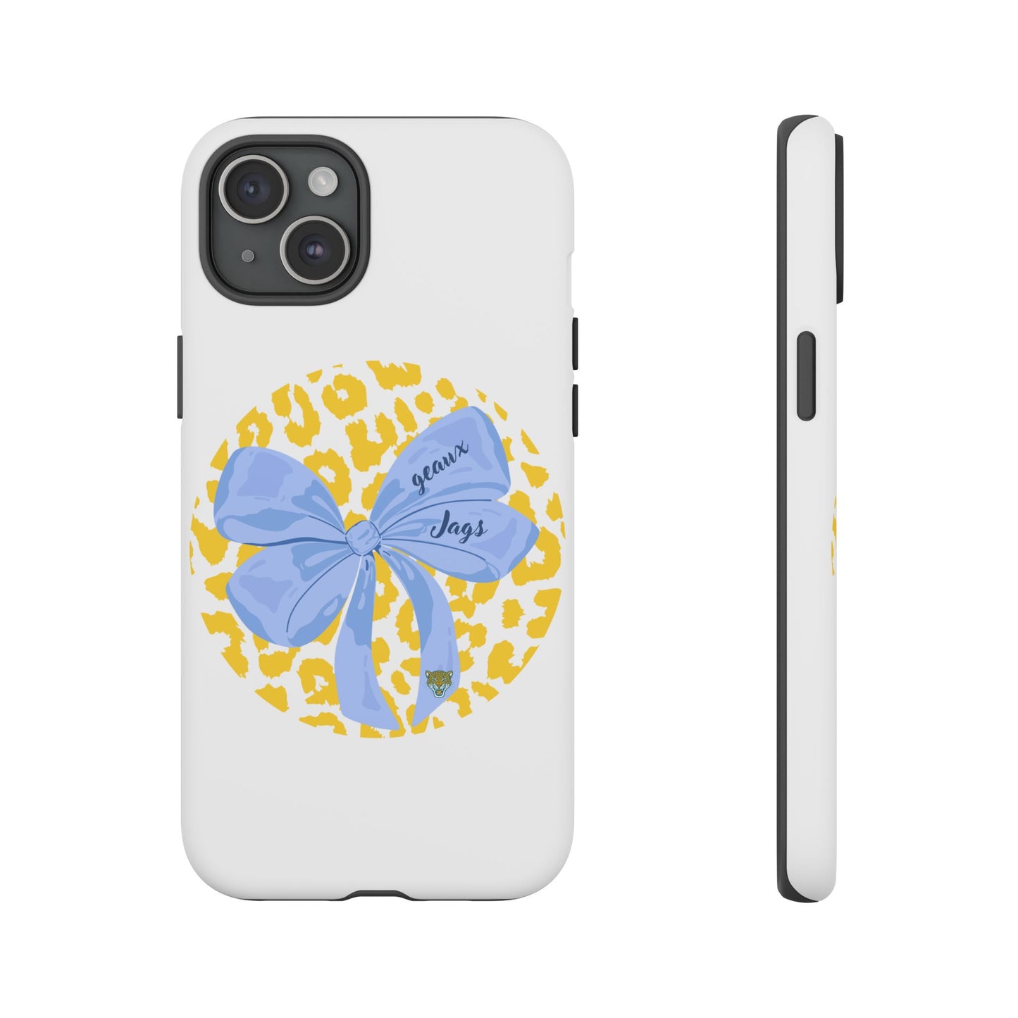 Geaux Jags Coquette Tough Phone Case for iPhone