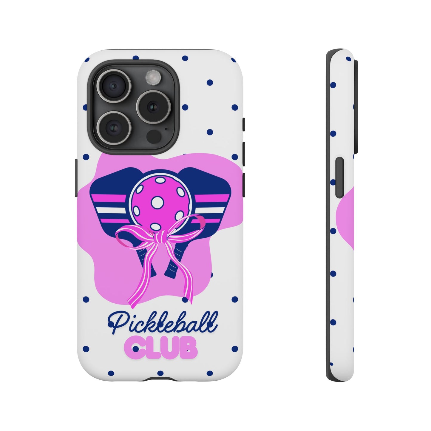 Pickleball Club Tough Phone Case for iPhone