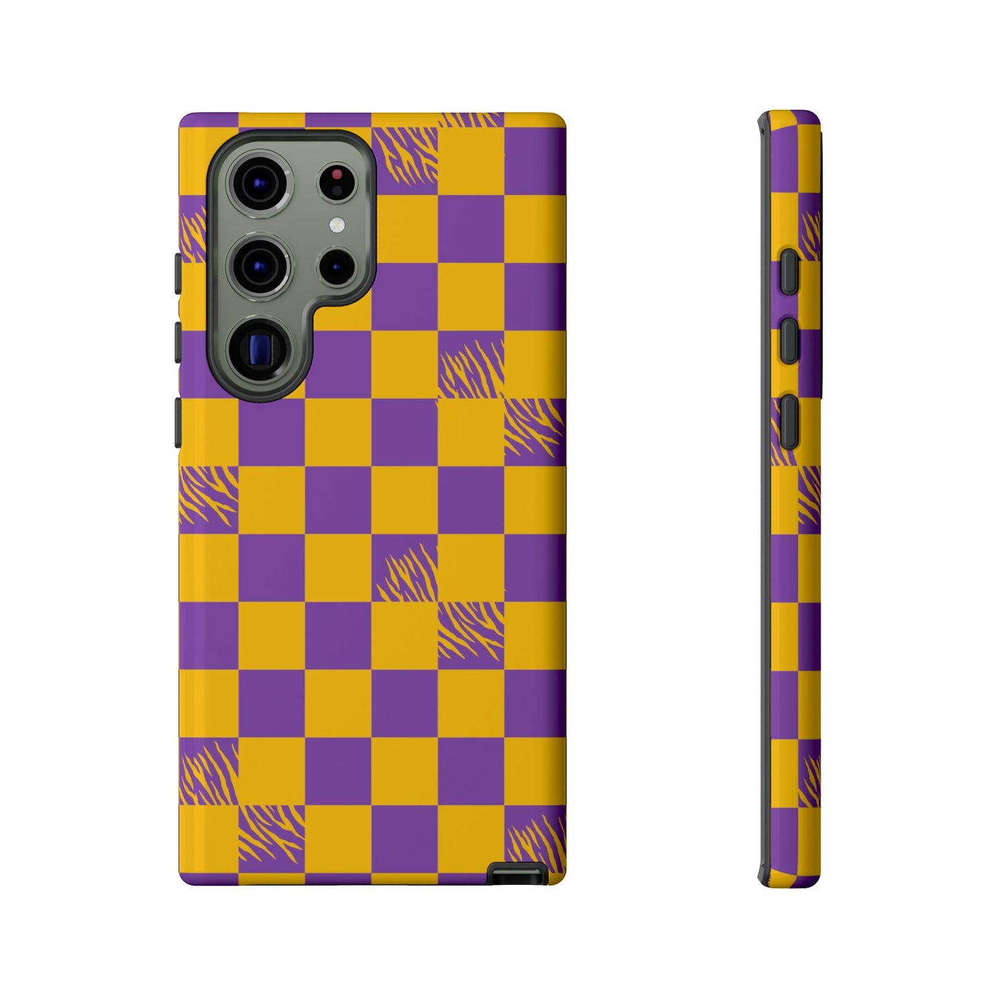 Bold Checkerboard Phone Case - Tough Cases for Samsung Smartphones