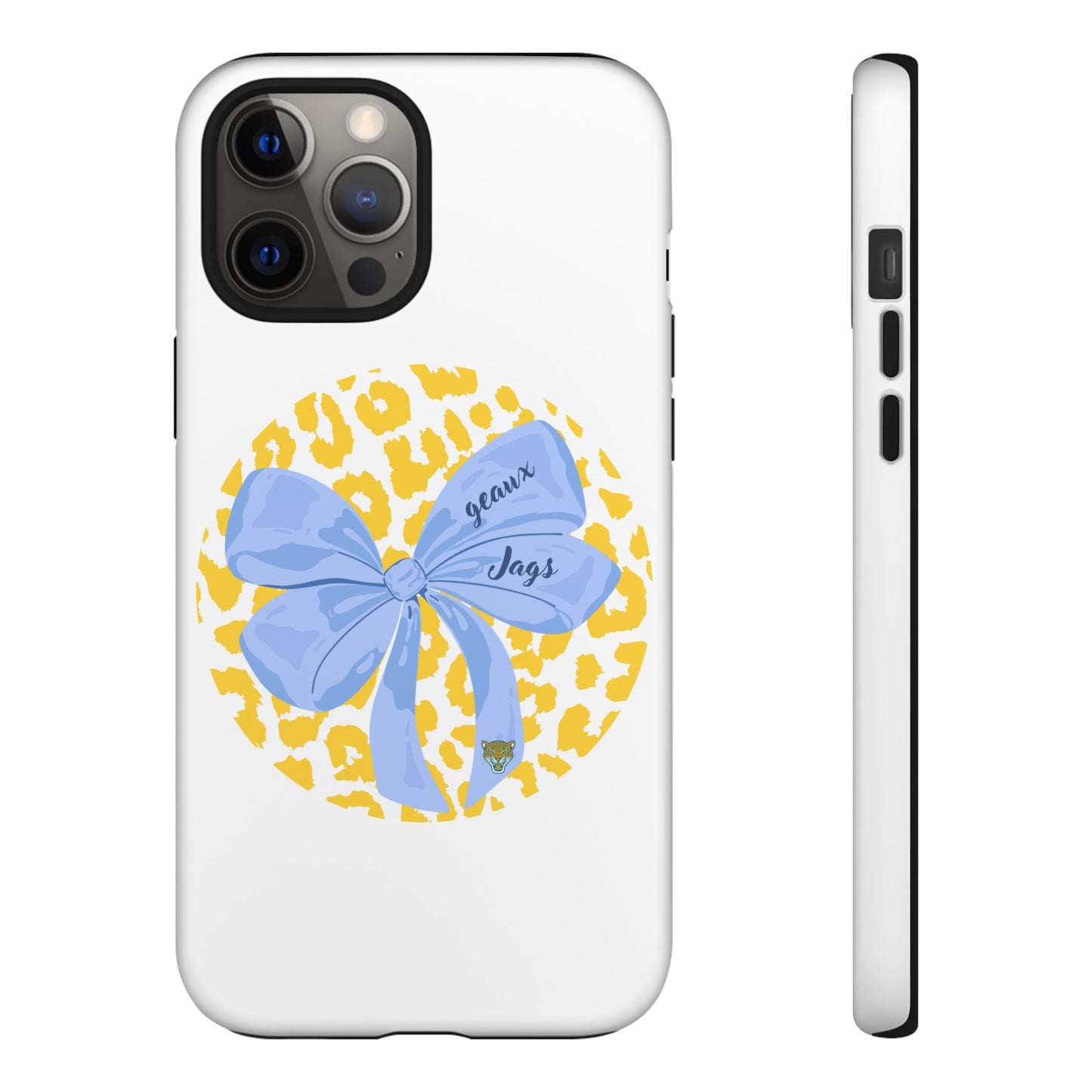 Geaux Jags Coquette Tough Phone Case for iPhone