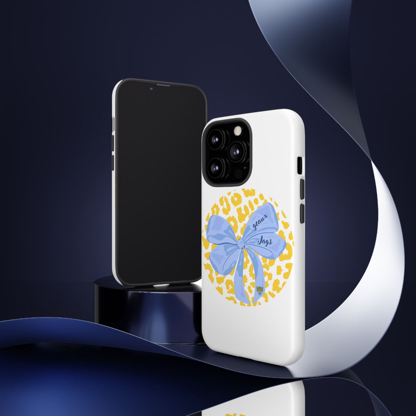 Geaux Jags Coquette Tough Phone Case for iPhone