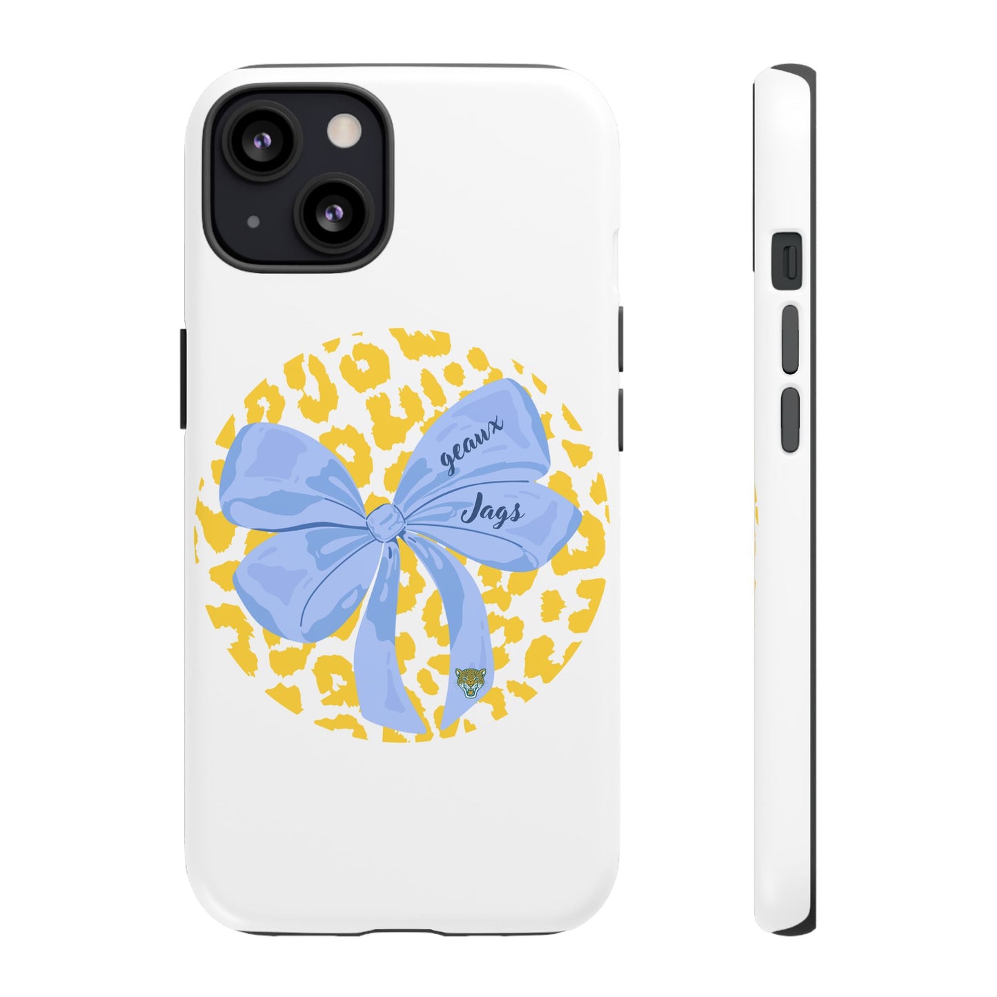 Geaux Jags Coquette Tough Phone Case for iPhone