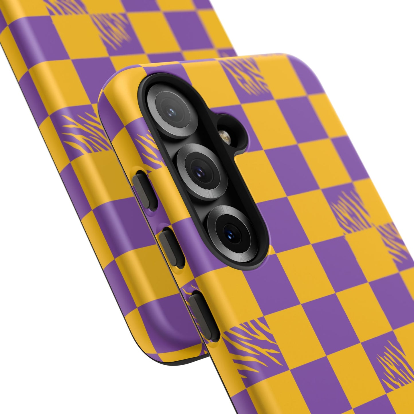 Bold Checkerboard Phone Case - Tough Cases for Samsung Smartphones
