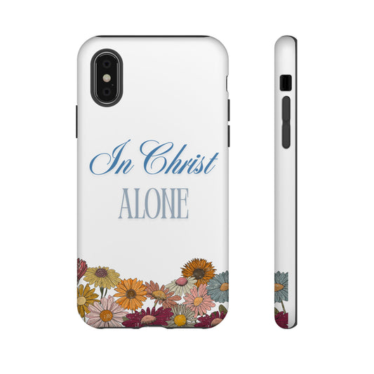 Hippies & Daisies "In Christ Alone" Tough Case for iPhone