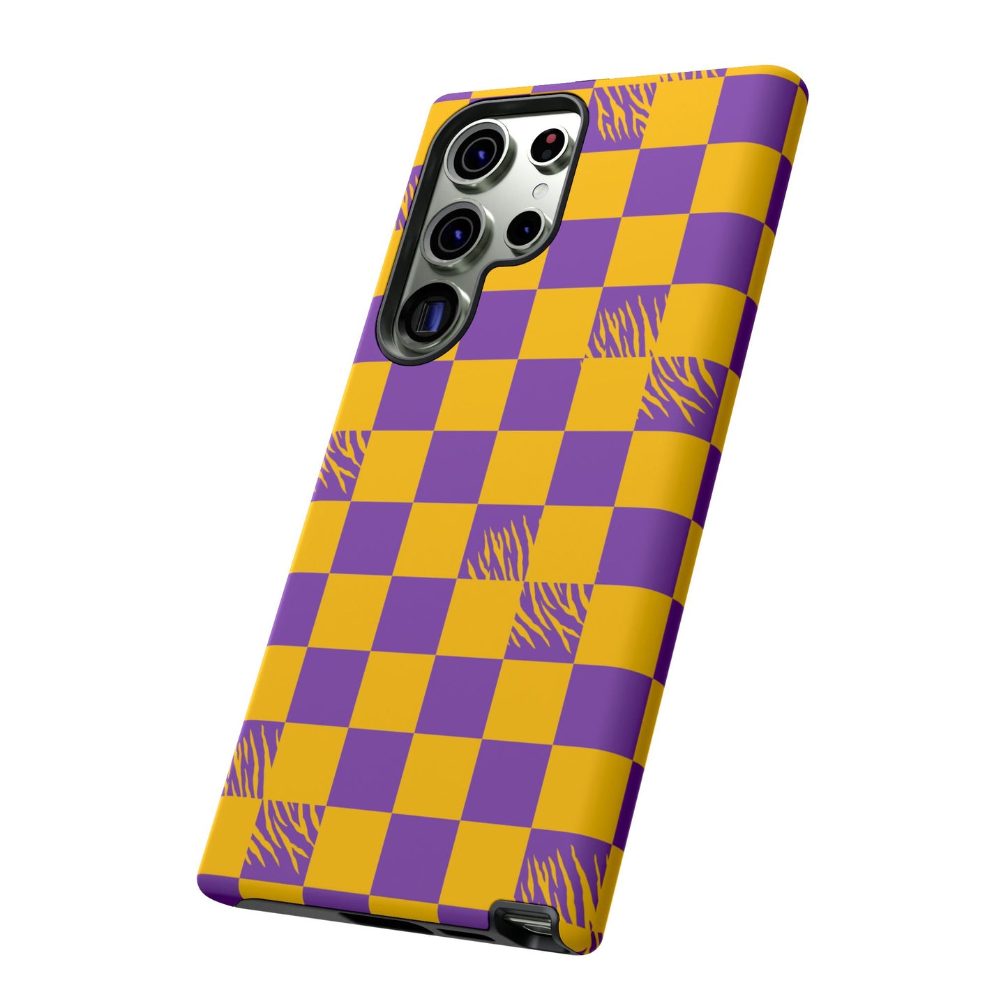 Bold Checkerboard Phone Case - Tough Cases for Samsung Smartphones