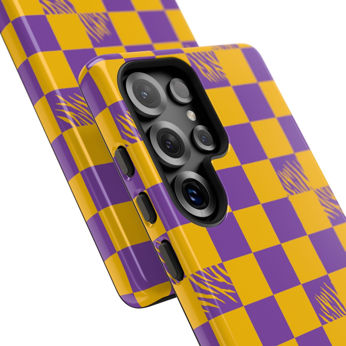 Bold Checkerboard Phone Case - Tough Cases for Samsung Smartphones
