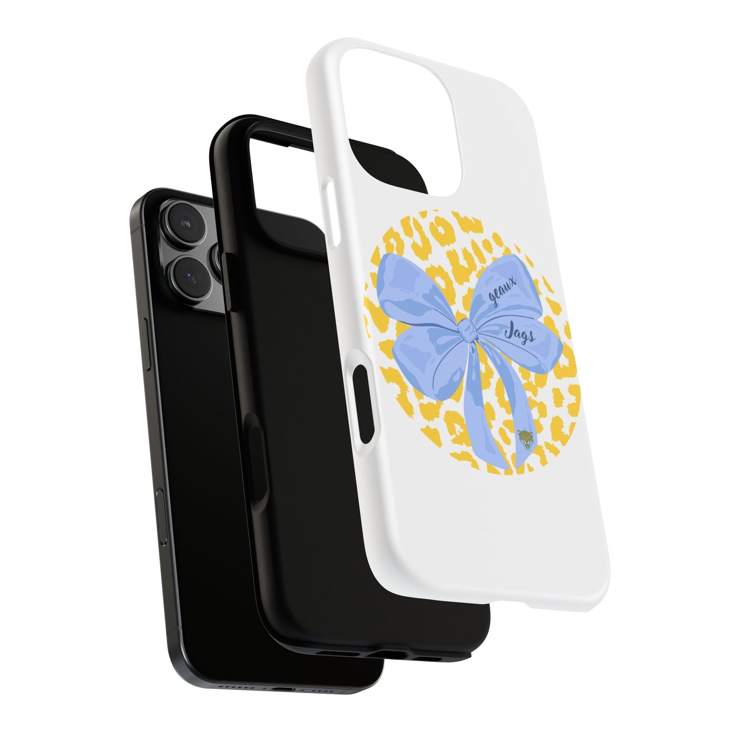 Geaux Jags Coquette Tough Phone Case for iPhone