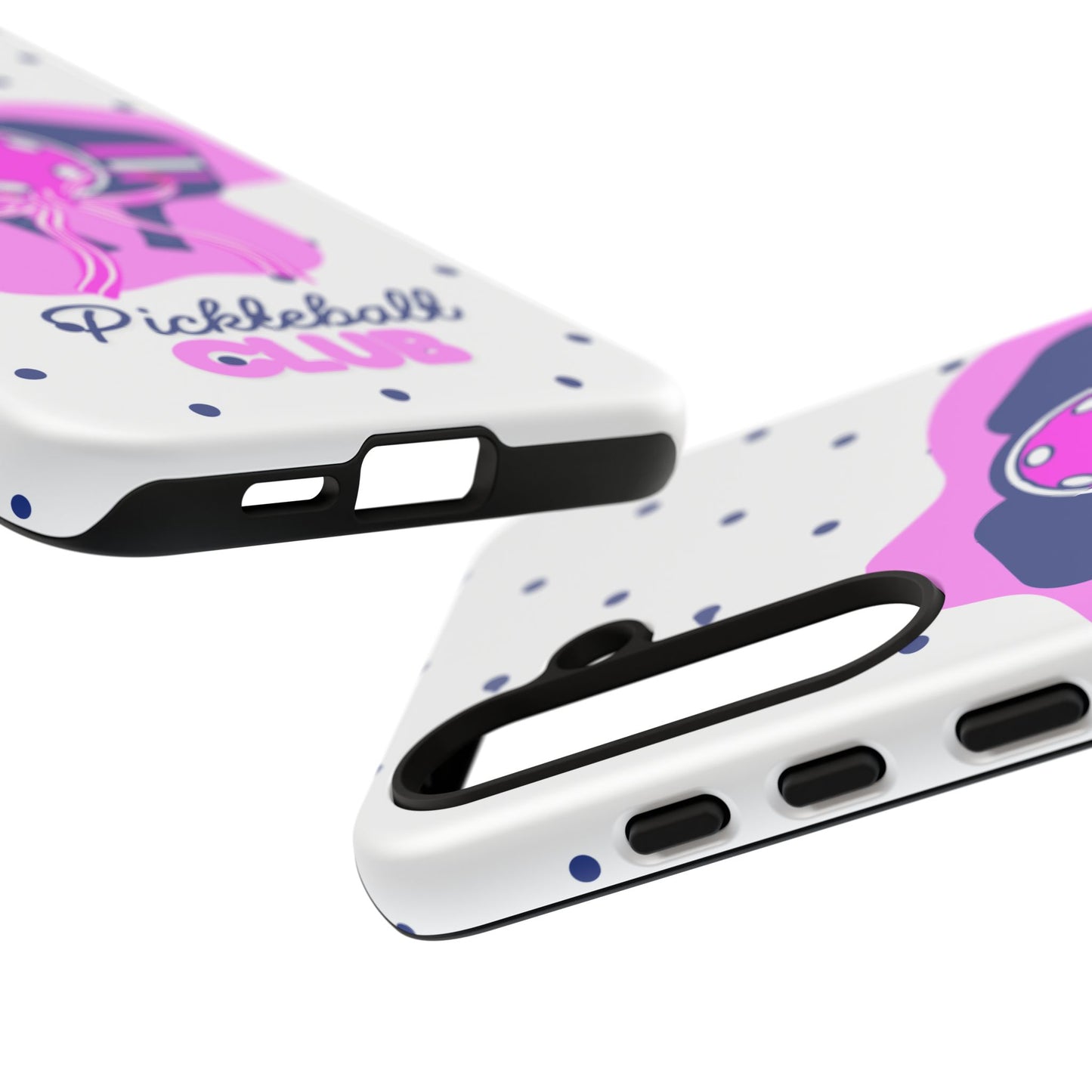 Pickleball Club Tough Phone Case for Samsung Smartphones