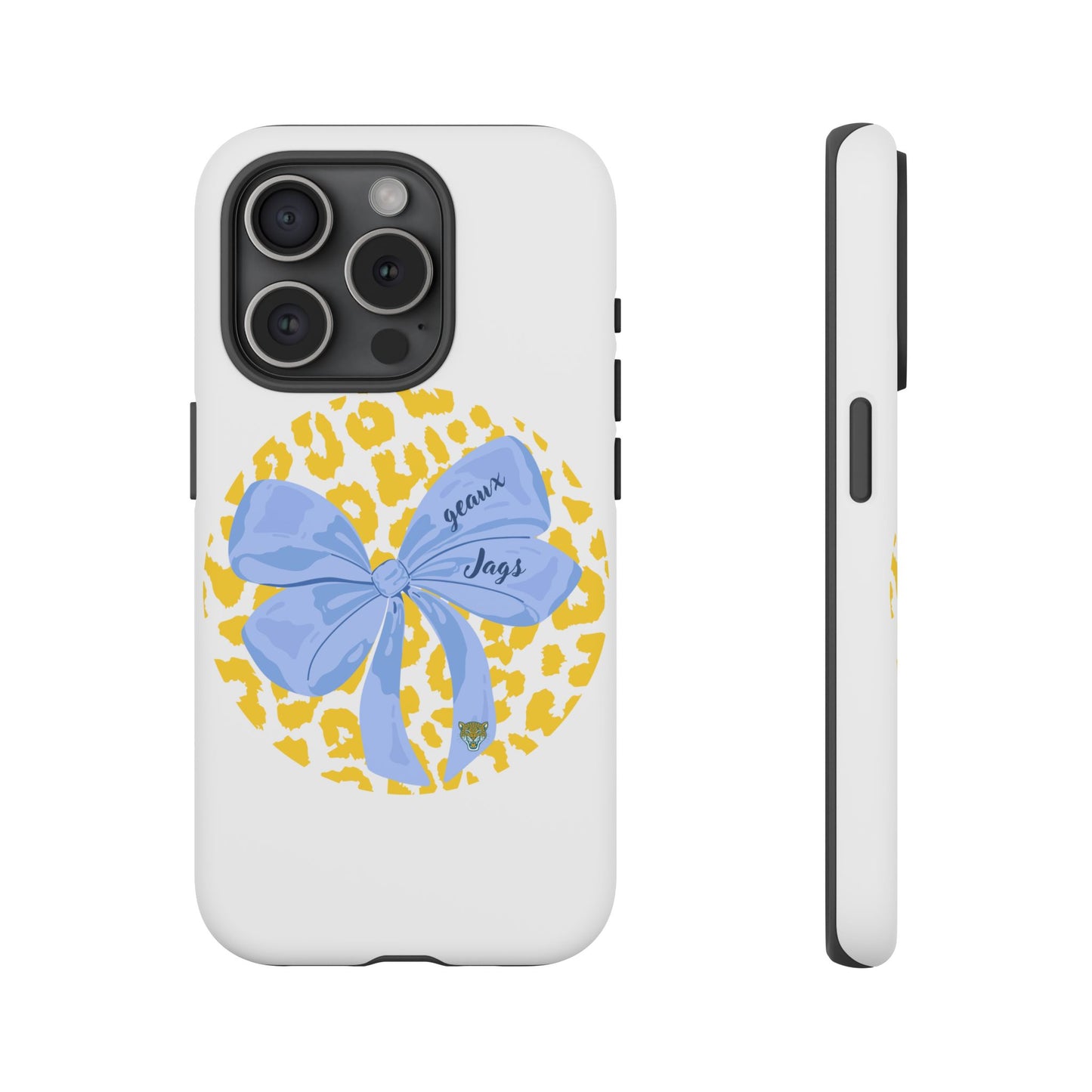 Geaux Jags Coquette Tough Phone Case for iPhone