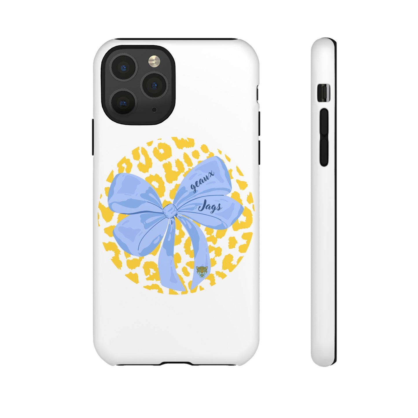 Geaux Jags Coquette Tough Phone Case for iPhone