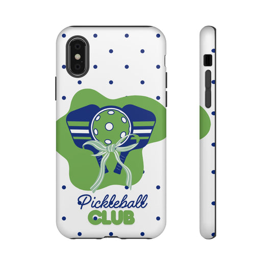 Pickleball Club Tough Phone Case for iPhone